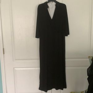 Plus Size 3/4 sleeve shirt dress